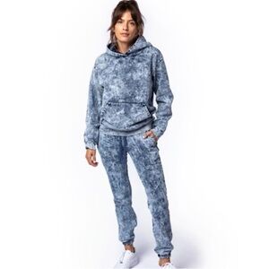 Talentless Acid Wash Denim Sweatpants Oversized Women’s L Celebrity Streetwear